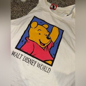 Vintage Pooh Tank Top Size XL